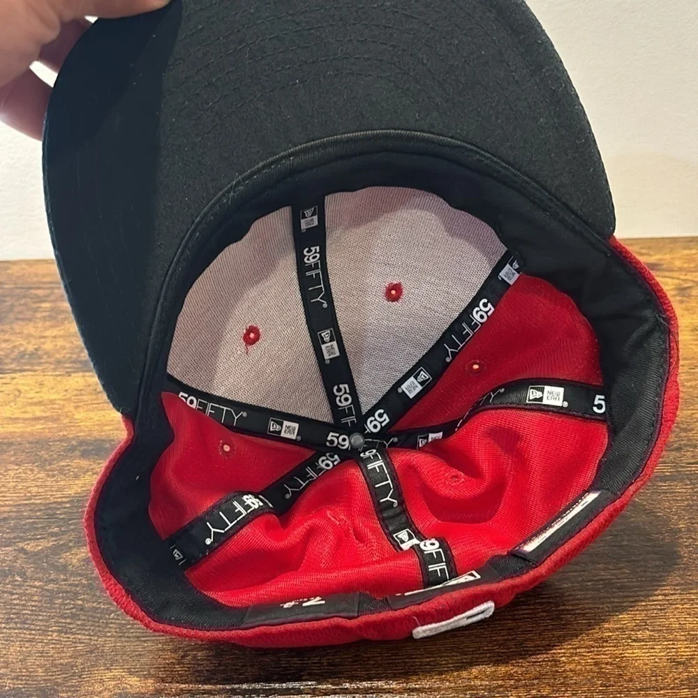 NEW ERA Los Angeles Angels fitted baseball cap 59FIFTY size 7 3/8